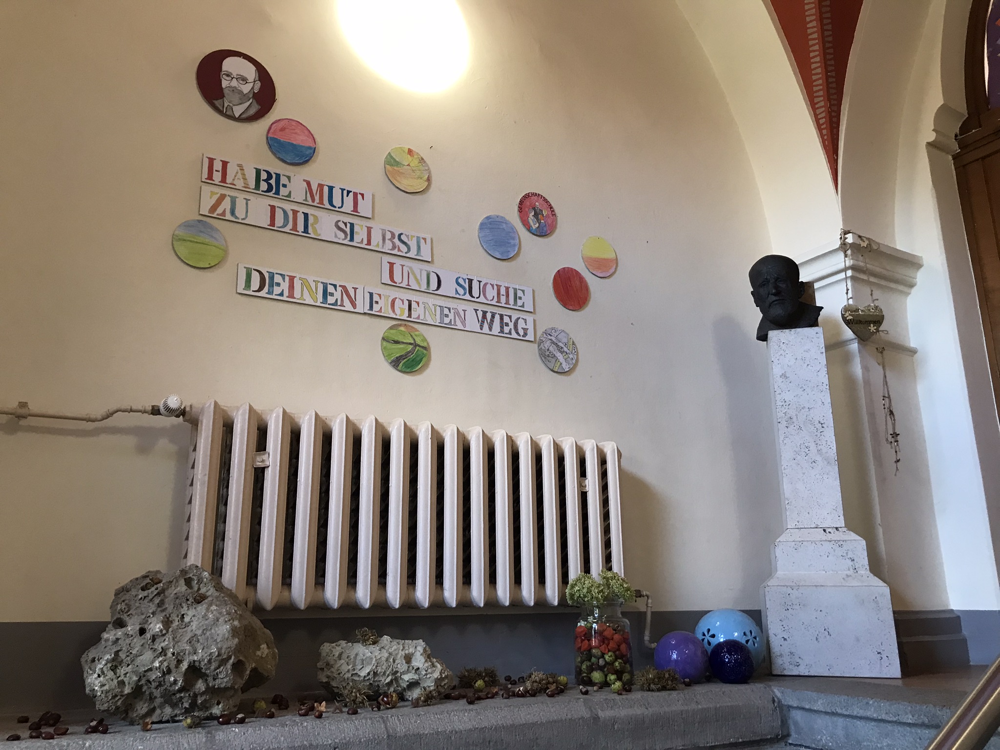 In der Korczak-Schule Mühlhausen. Foto: Maluga